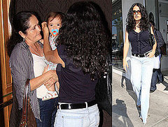 Photos of Salma Hayek With Mom Diana and Baby Valentina