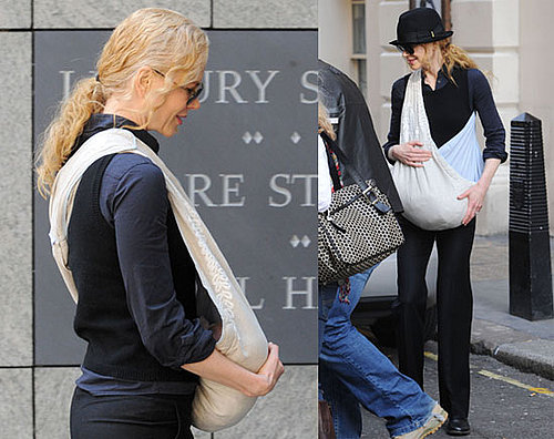 Photos of Nicole Kidman and Baby Sunday in London
