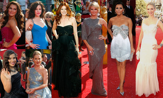 Ladies on the Red Carpet at the 2008 Emmys