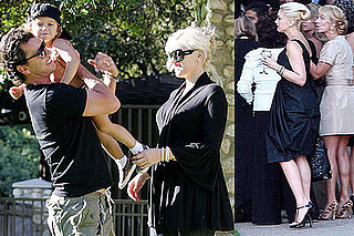 Photos of Gwen Stefani and Gavin Rossdale in a Park with Kingston Rossdale