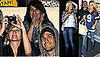 Photos of Jessica Simpson Performing at LA County Fair For Pete Wentz and Ashlee Simpson and Departing LAX in Blue Cowboy Jersey