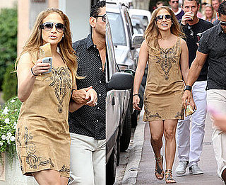 Photos of Jennifer Lopez in St. Tropez