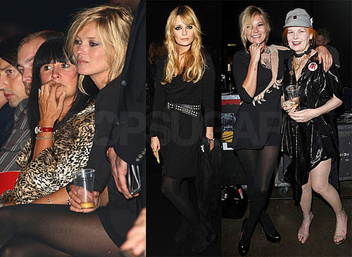 Photos of Kate Moss, Mischa Barton, Dita Von Teese, Pamela Anderson at Vivienne Westwood's Show