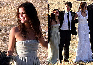 Photos of Rachel Bilson at Josh Schwartz and Jill Stonerock's Wedding