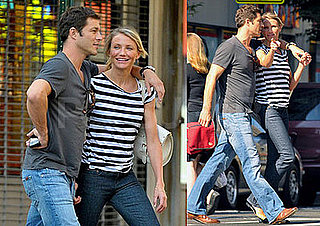 Photos of Cameron Diaz and Paul Sculfor in NYC