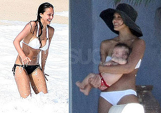 Bikini Photos of Jessica Alba With Baby Honor Warren on Vacation