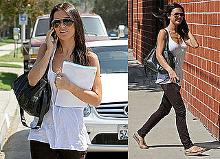 Photos of Audrina Patridge in LA Holding a Script