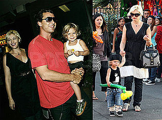 Photos of Kingston Rossdale and Gwen Stefani at the Fair