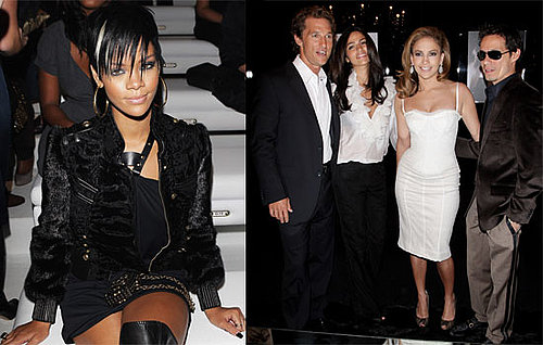 Photos of Rihanna, Matthew McConaughey, Camila Alves,