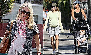 Photos of Very Pregnant Naomi Watts and Alexander Schreiber in Brentwood