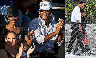 Photos of Will Smith and Jada Pinkett Smith At Football Game for Trey Smith