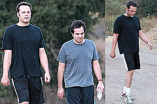 Photos of Vince Vaughn Hiking in LA
