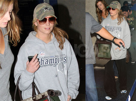 Jessica Simpson at LAX