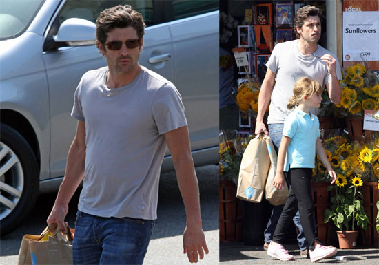 Patrick Dempsey Grocery Shopping