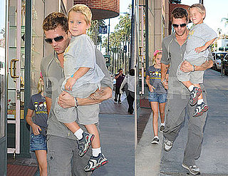 Photos of Ryan Phillippe With Ava and Deacon in LA