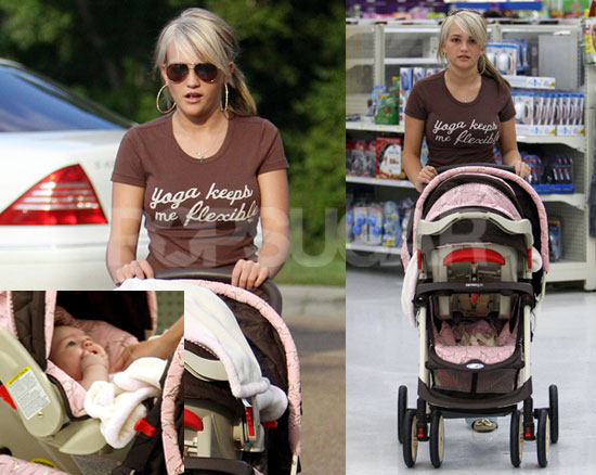 Jamie Lynn and Maddie at Wal Mart