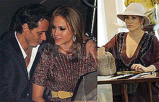 Photos of Jennifer Lopez and Marc Anthony at Bank Nightclub in Las Vegas