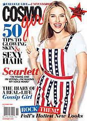 Photos of Scarlett Johansson on the Cover of Cosmo! Girl