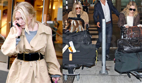 Mary-Kate and Ashley Olsen in Paris