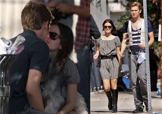 Rachel Bilson and Hayden Christensen Kissing Rachel Bilson and Hayden Christensen Kissing