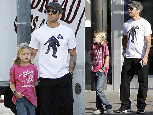Photos of Ryan Phillippe and Ava Phillippe in Santa Monica