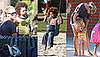 Photos of Heidi Klum With Her Three Kids Henry, Johan and Leni at the Park in LA