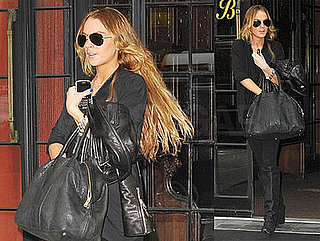 Photos of Lindsay Lohan and Samantha Ronson Taking Amtrak Train from NYC to DC