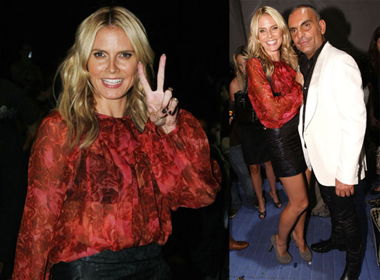 Heidi Klum at LA Fashion Week Heidi Klum at LA Fashion Week