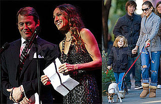 Photos of Sarah Jessica Parker, Matthew Broderick and James Wilkie at Broadway Voices for Change and Around NYC