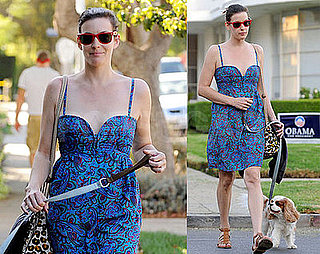 Photos of Liv Tyler, Whose Son Calls Her a Princess, Walking Her Dog