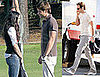 Photos of David Duchovny and Demi Moore Filming the Joneses in Atlanta, David is Suing the Daily Mail Over Tennis Affair Rumor