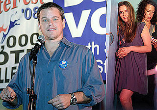 Photos of Matt Damon, Alicia Silverstone, Kerry Washington at VoteFest '08 Obama Rally in Miami