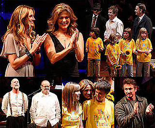 Photos of Julia Roberts, Casey Affleck, Bruce Willis, Tom Hanks, Jack Nicholson at a Reading of The World of Nick Adams