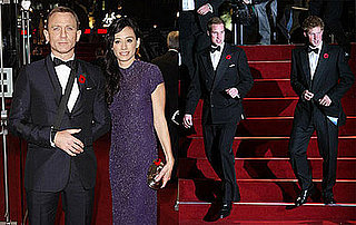 Photos of Royal World Premiere of Quantum of Solace Including Daniel Craig, Prince William, Prince Harry and More