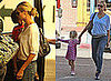 Photos of Heidi Klum Leaving a Medical Center With Leni Klum, Henry Samuel, and Johan Samuel