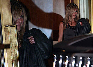 Photos of Jennifer Aniston Leaving Dinner in LA Without John Mayer
