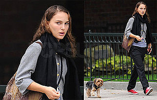 Photos of Natalie Portman Walking Her Dog in the West Village, Set to Star in Love and Other Impossible Pursuits