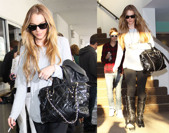 Lindsay and Samantha Back in LA