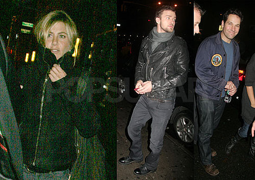 Photos of SNL After Party With Justin Timberlake, Jennifer Aniston and Video of Justin Timberlake and Beyonce on SNL