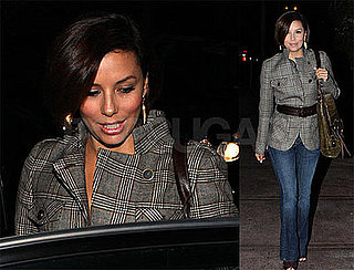 Photos of Eva Longoria at Beso Restaurant in Hollywood
