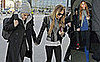 Photos of Lindsay Lohan and Samantha Ronson in London, Lindsay Wearing Blue Louboutin Booties