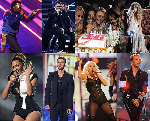 Photos of American Music Awards Backstage and Audience Including Rihanna, Justin Timberlake, Kanye West, The Jonas Brothers