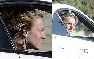 Photos of Britney Spears With Her Head Out the Car Window in LA