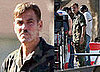 Photos of George Clooney Wearing Camouflage on the Set of Men Who Stare At Goats