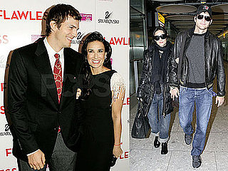 Photos of Demi Moore and Ashton Kutcher in London, Quotes from Demi Moore Interview About Flawless