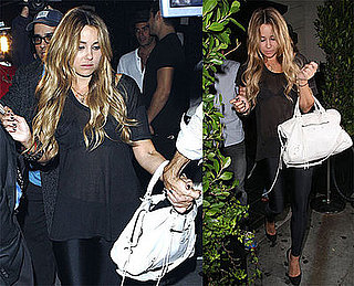 Photos of Lauren Conrad With Kyle Howard at Crown Bar
