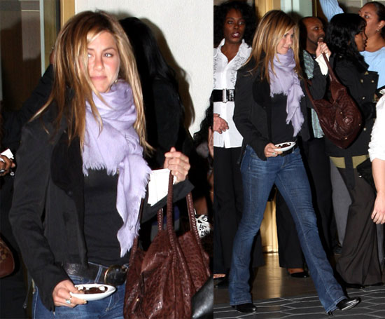Jennifer Aniston Wrapped Up