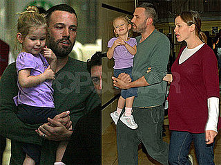 Photos of Ben Affleck, Jennifer Garner, Violet Affleck at LAX