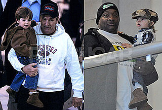 Photos of Jamie Spears With Jayden James Spears Federline and Sean Preston Spears Federline at Newark Airport