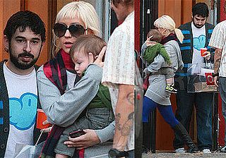 Photos of Christina Aguilera and Jordan Bratman Shopping With Max